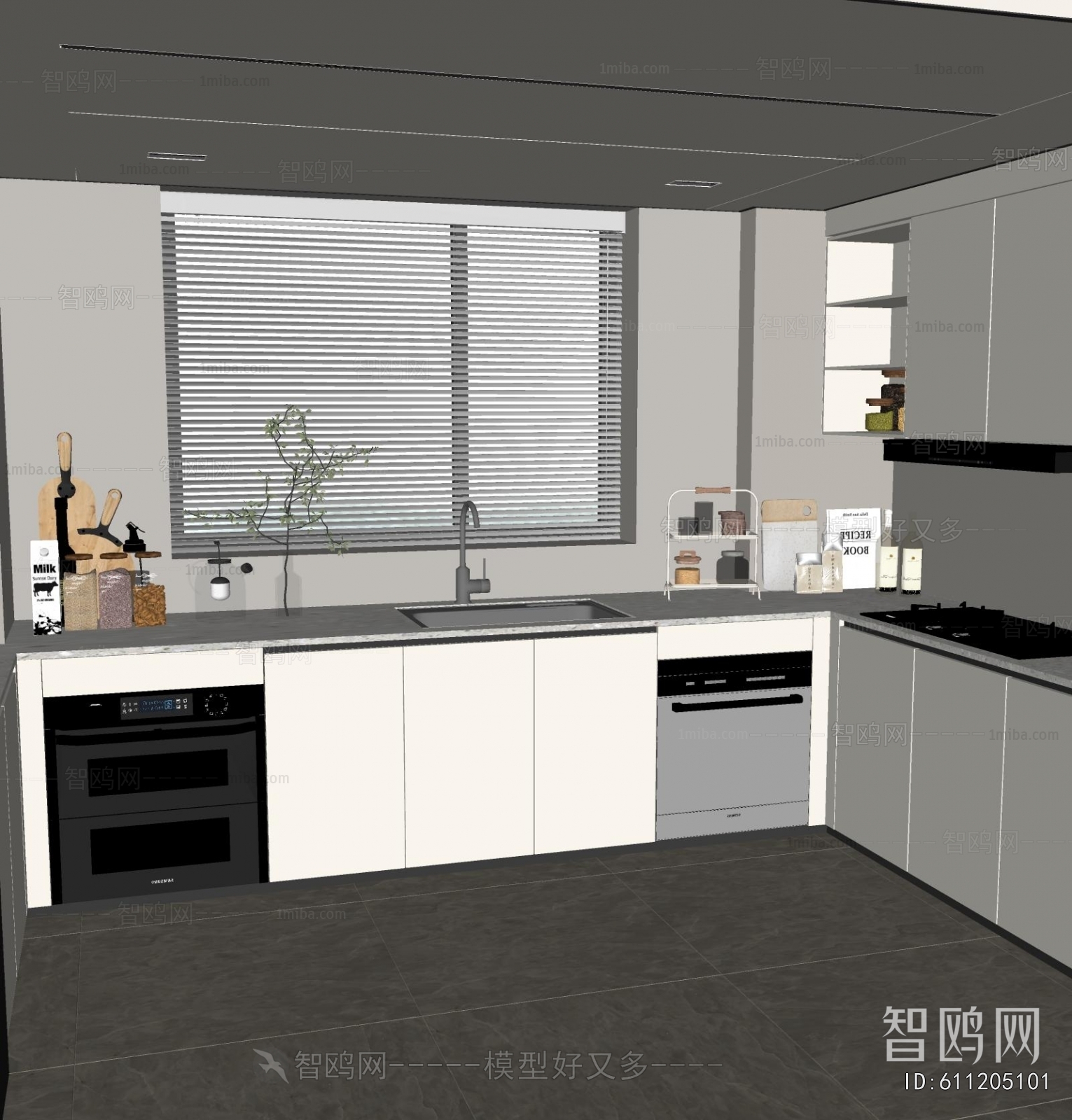 Modern The Kitchen