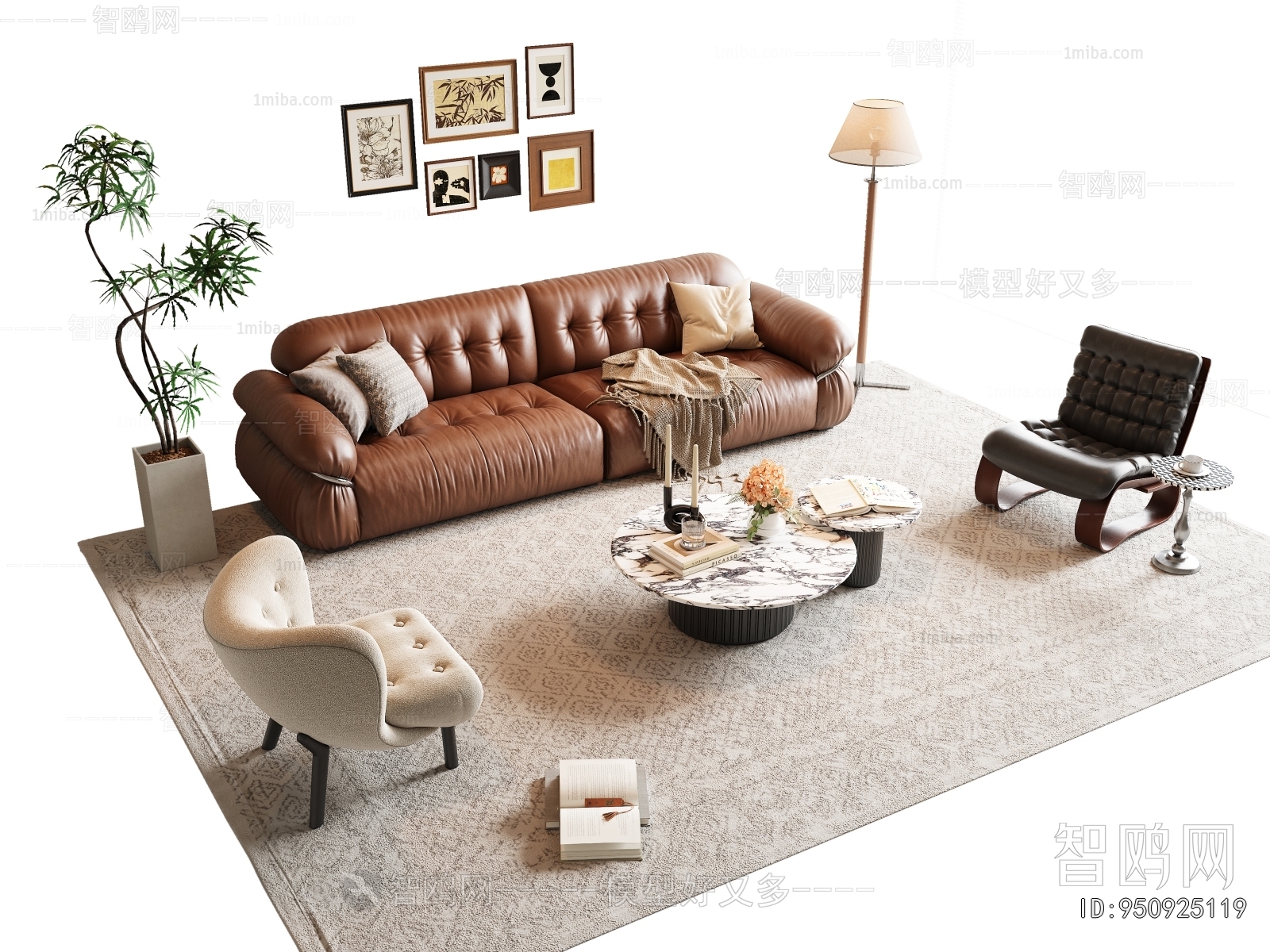 French Style Sofa Combination