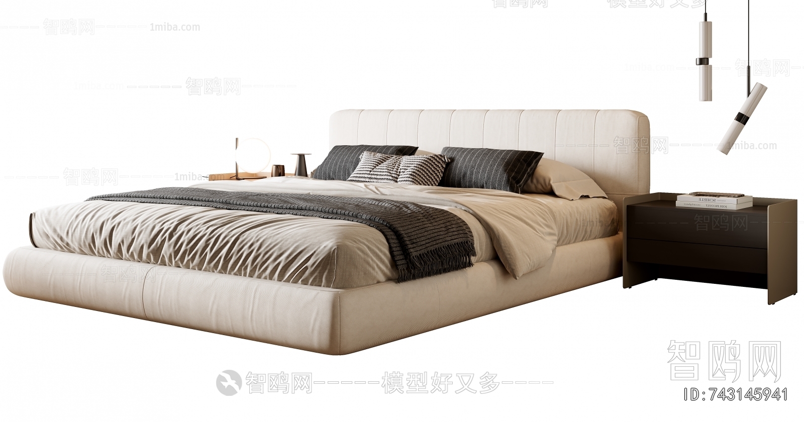 Modern Double Bed