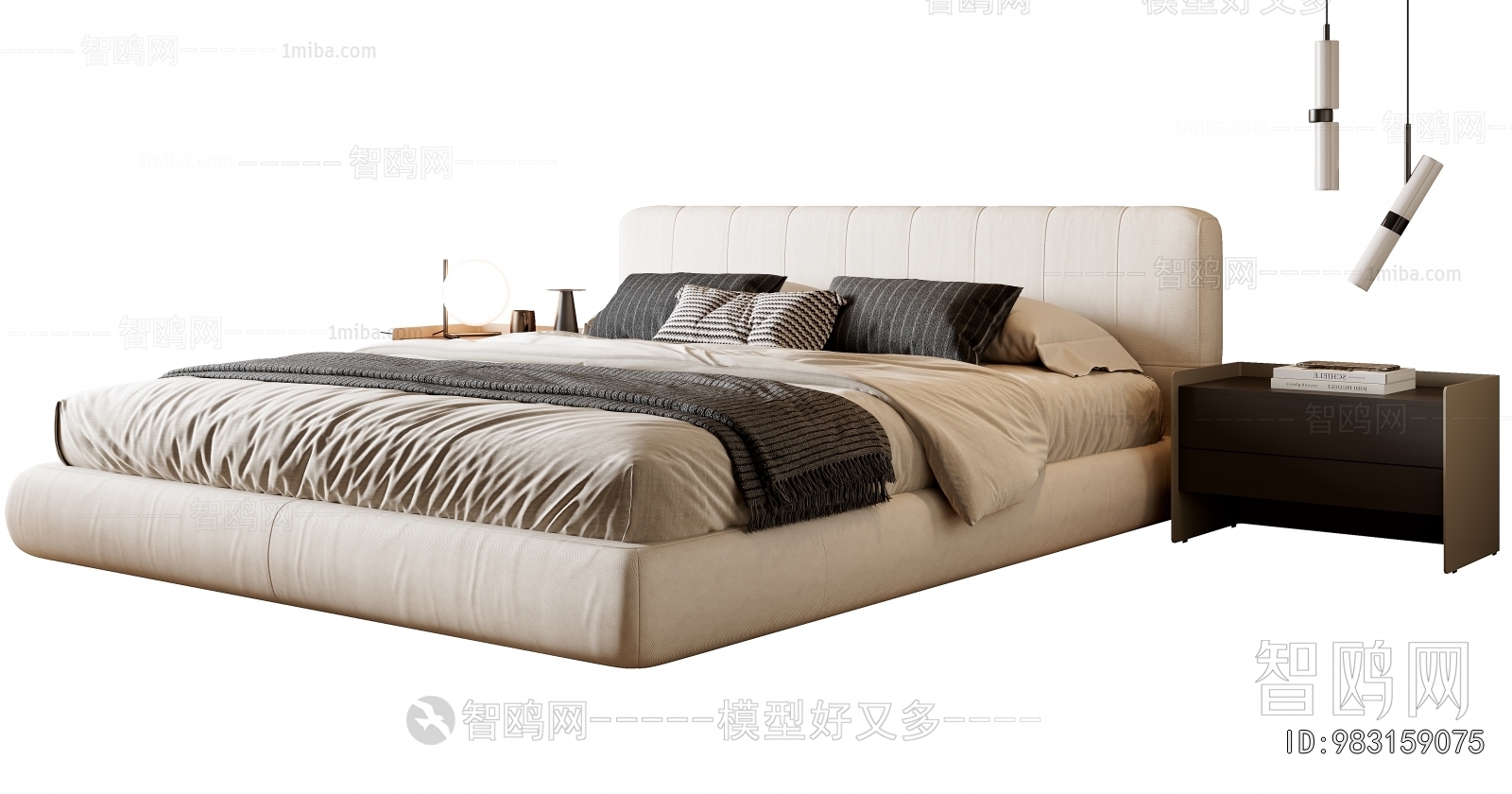 Modern Double Bed