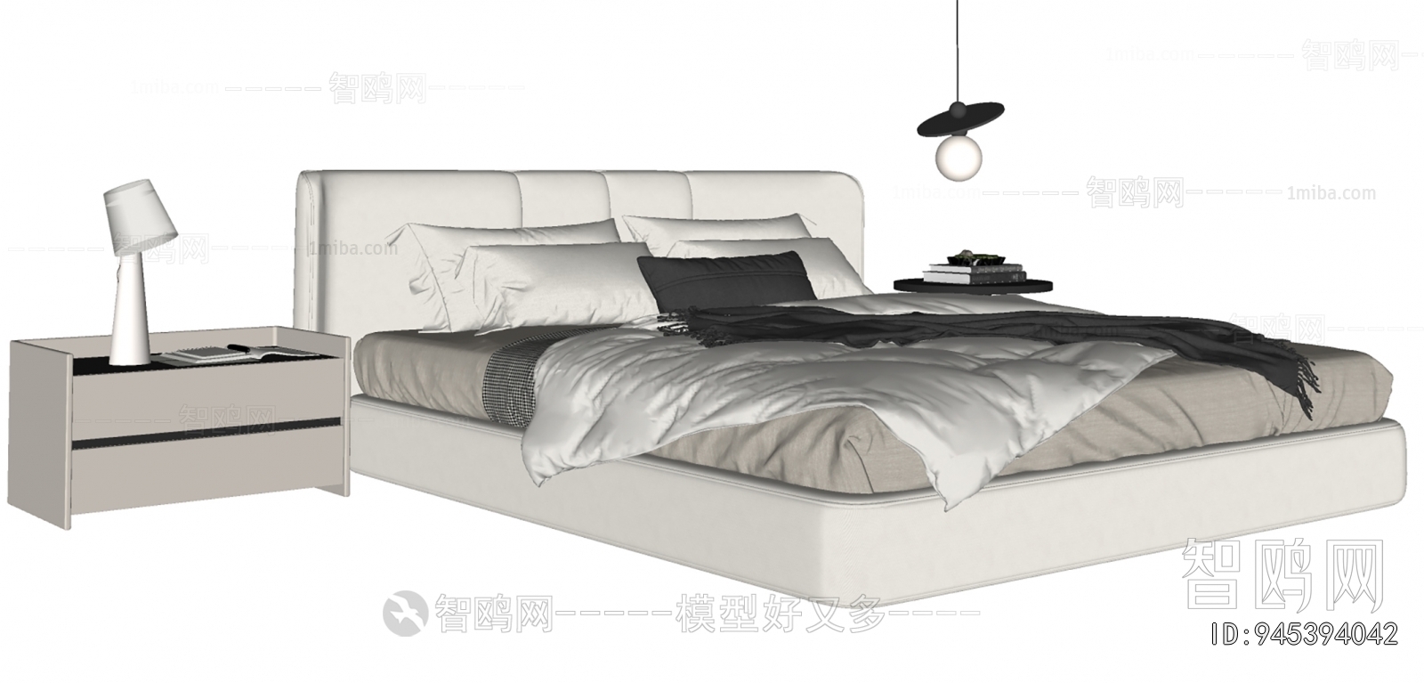 Modern Double Bed