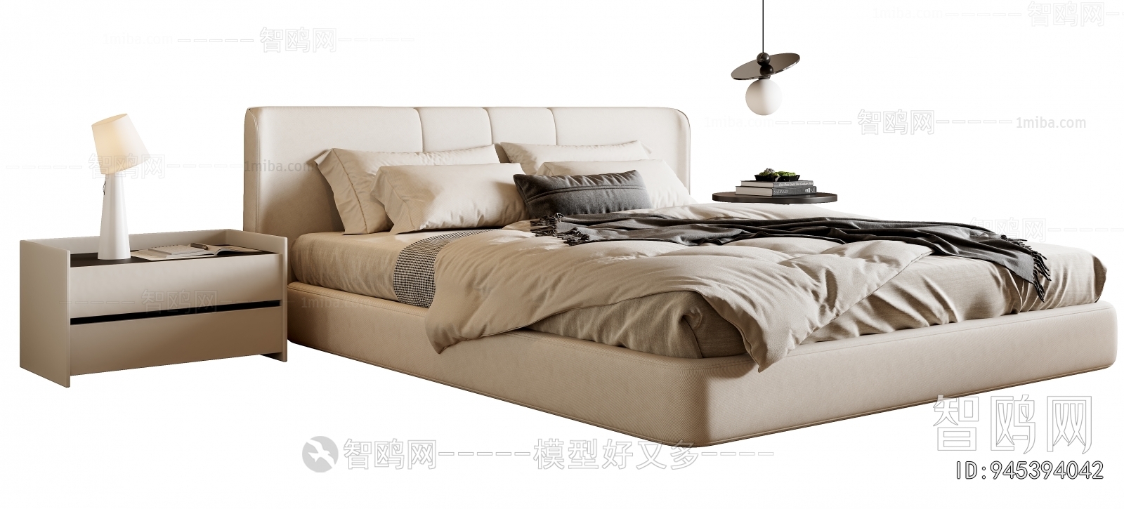 Modern Double Bed