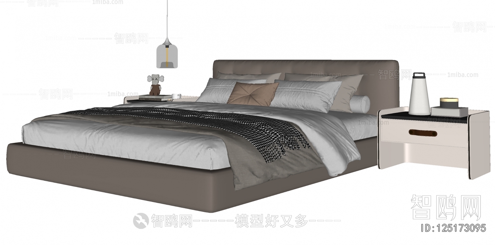 Modern Double Bed