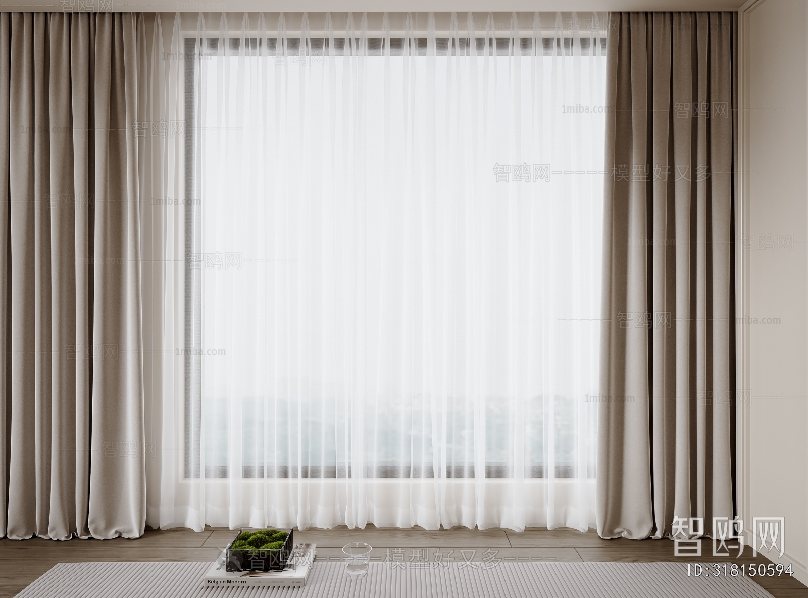 Modern The Curtain