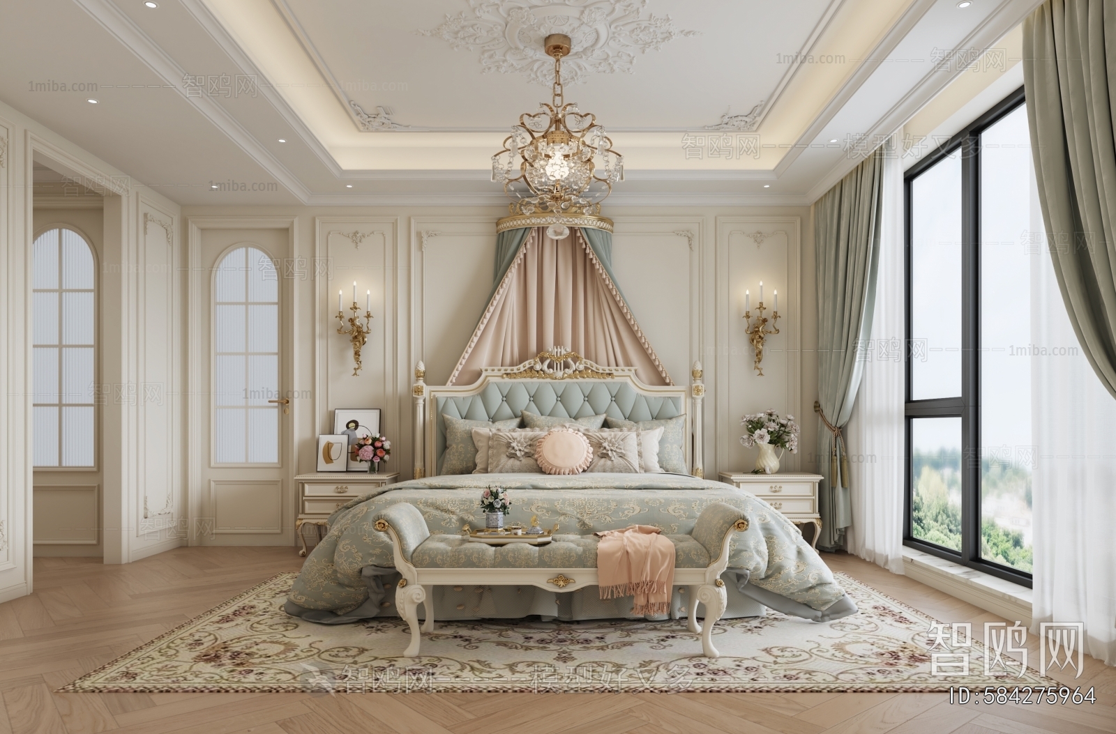 French Style Bedroom