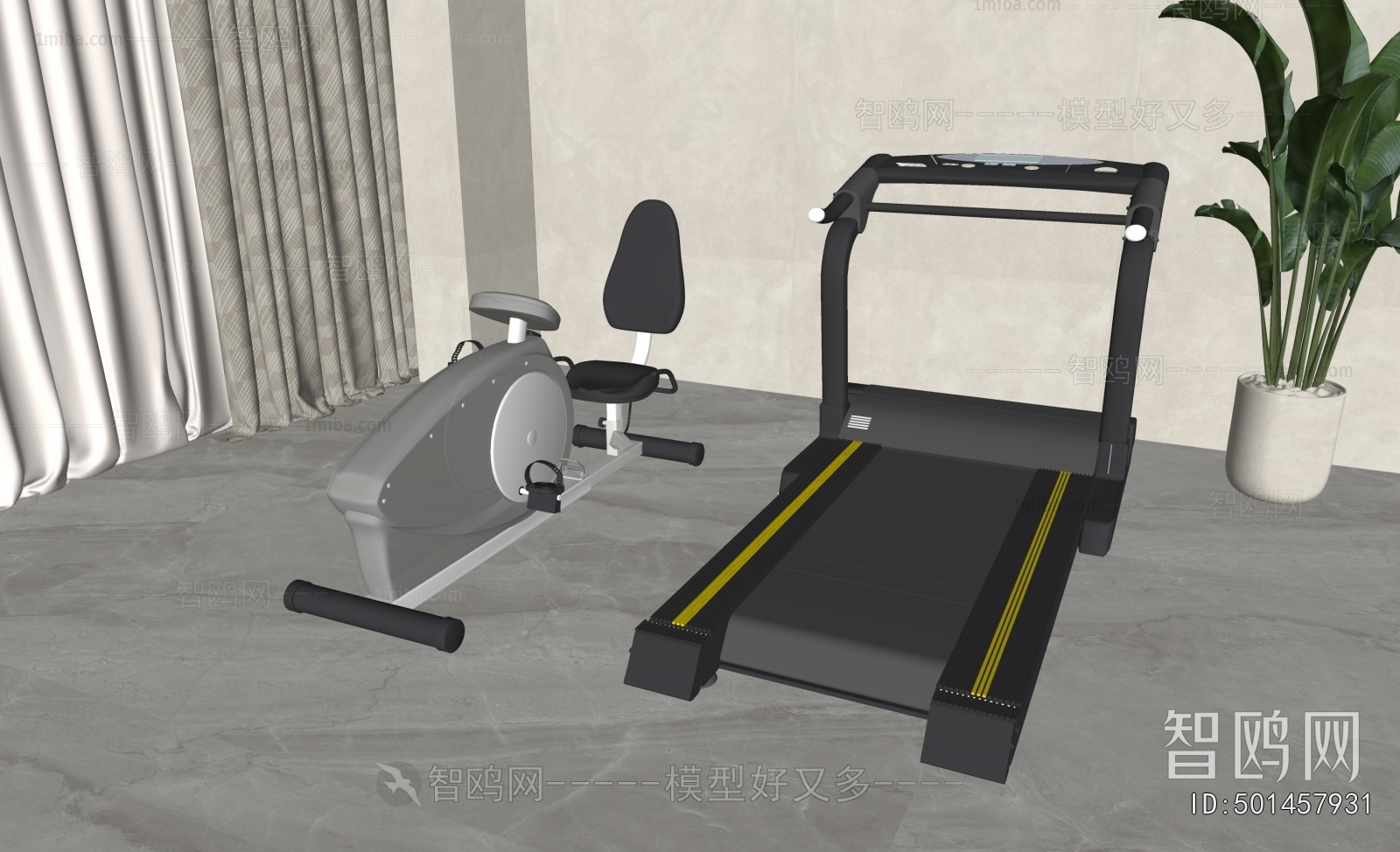 Modern Fitness Equipment