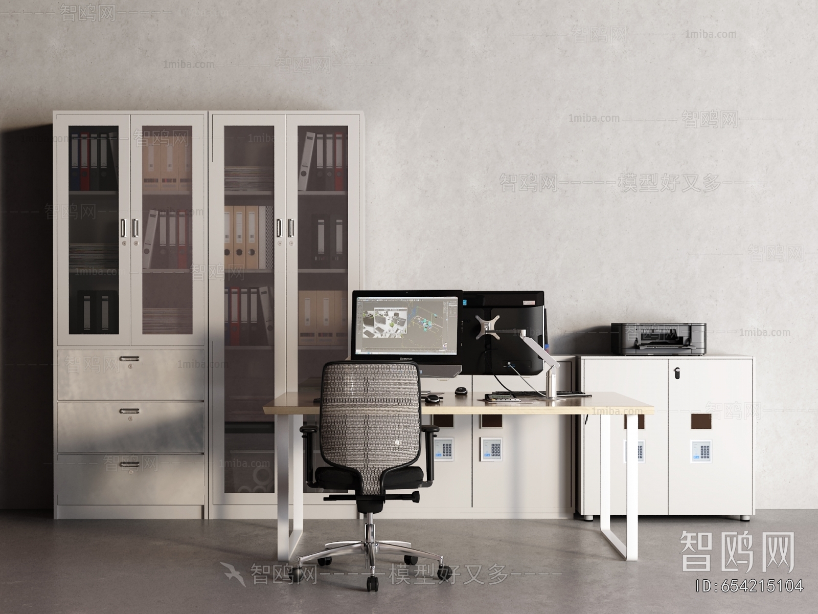 Modern Office Desk And Chair