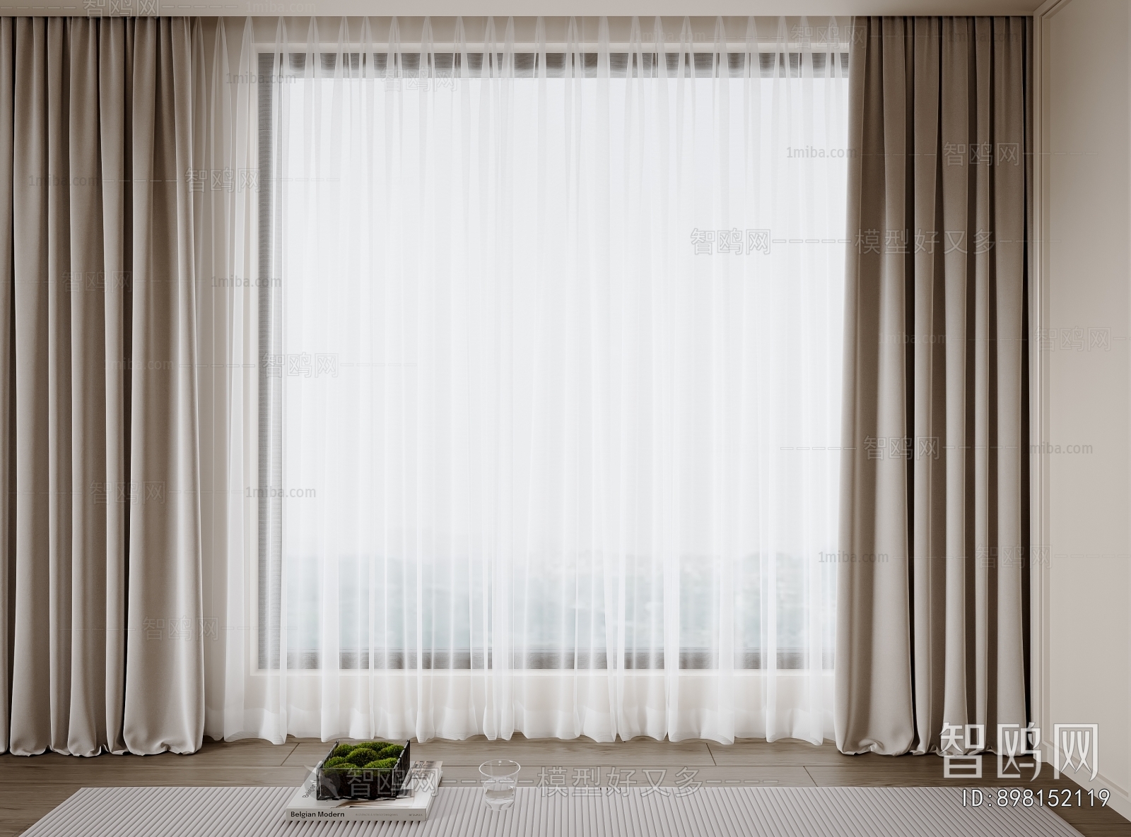 Modern The Curtain