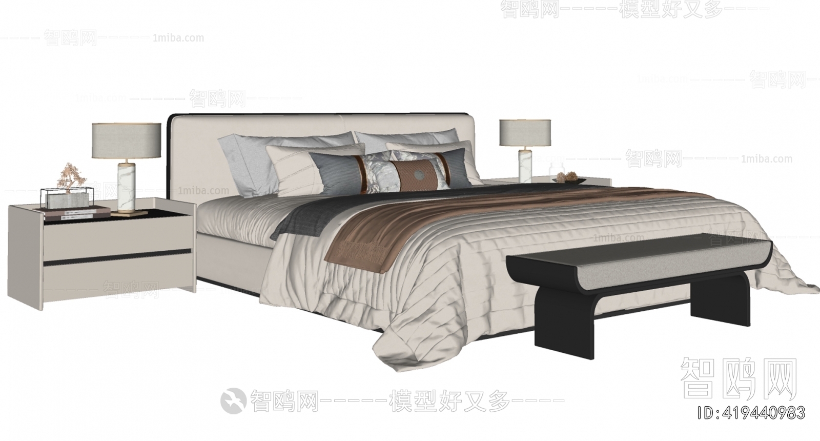 Modern Double Bed