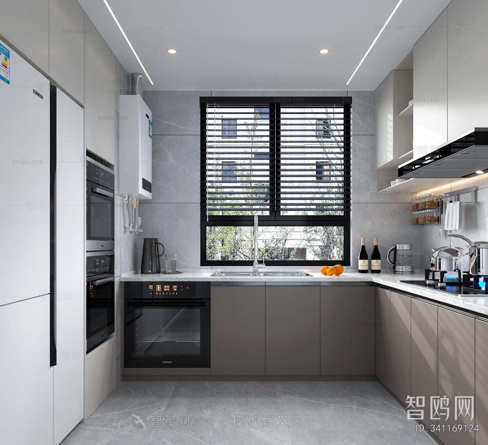 Modern The Kitchen