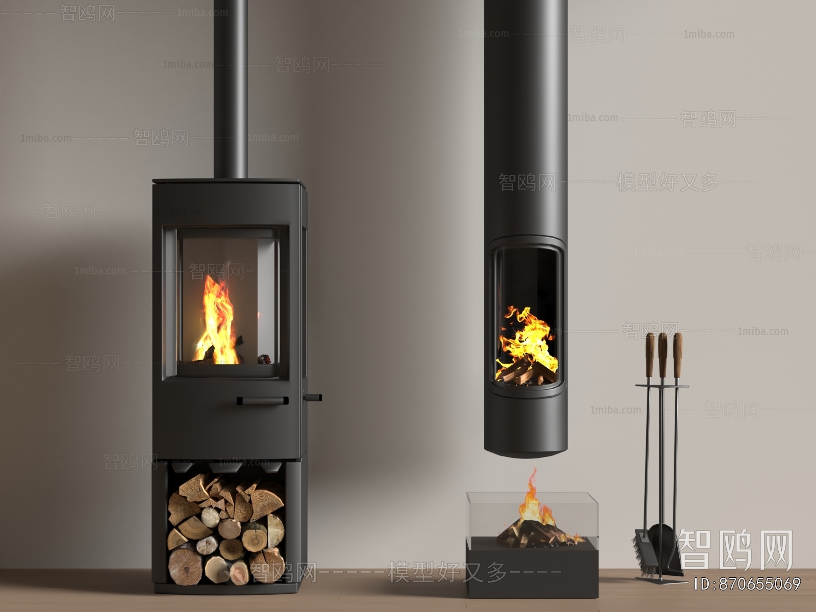 Modern Fireplace