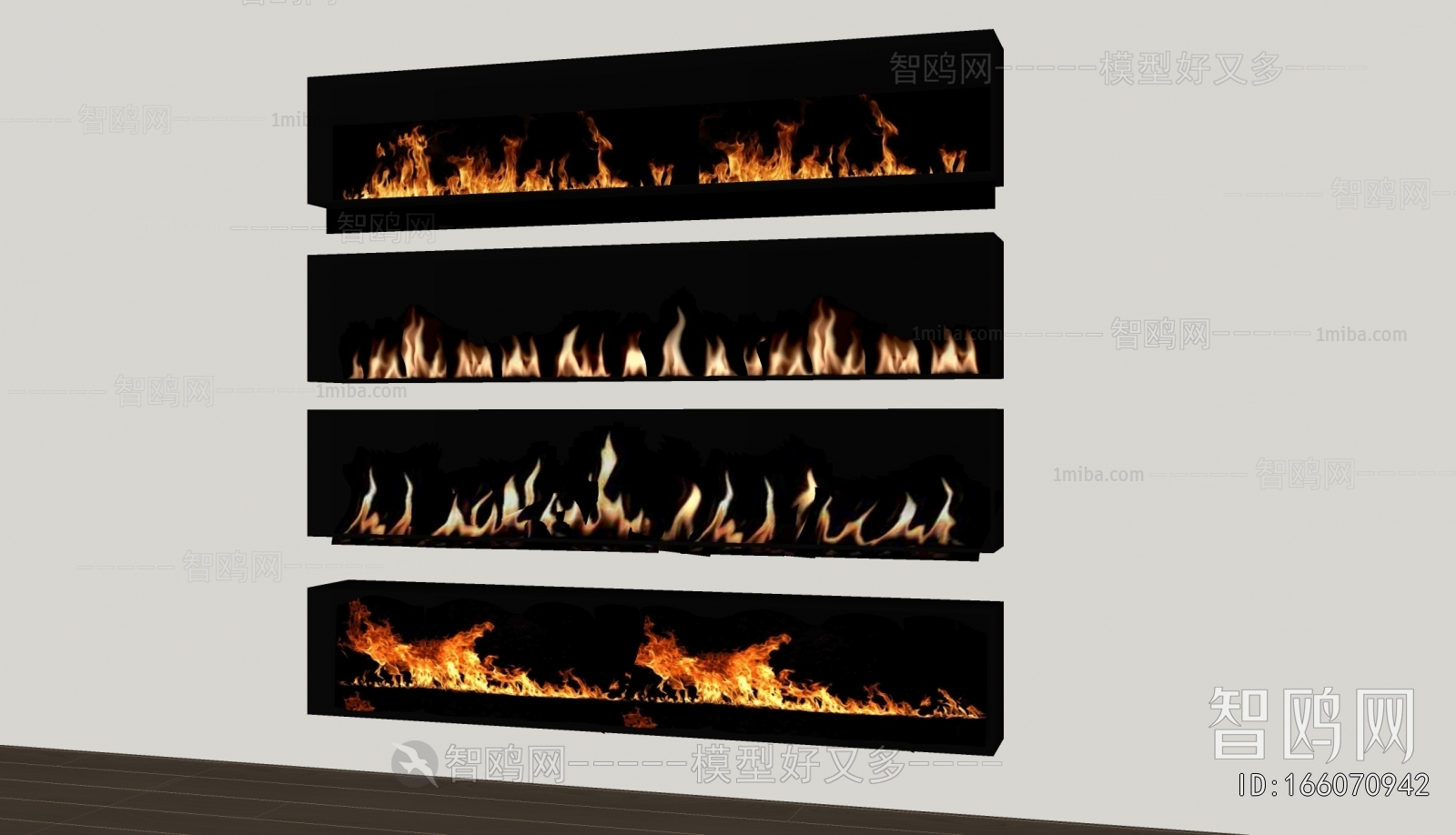 Modern Electronic Fireplace