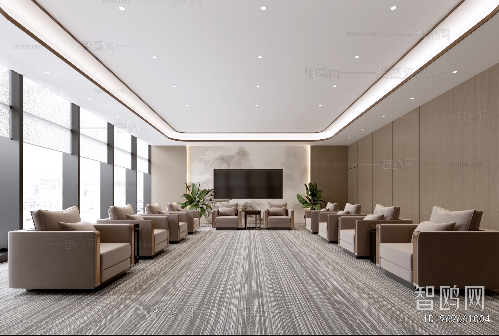 Modern Reception Room