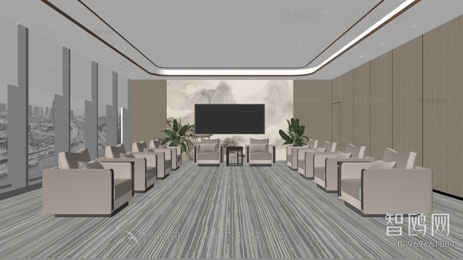 Modern Reception Room