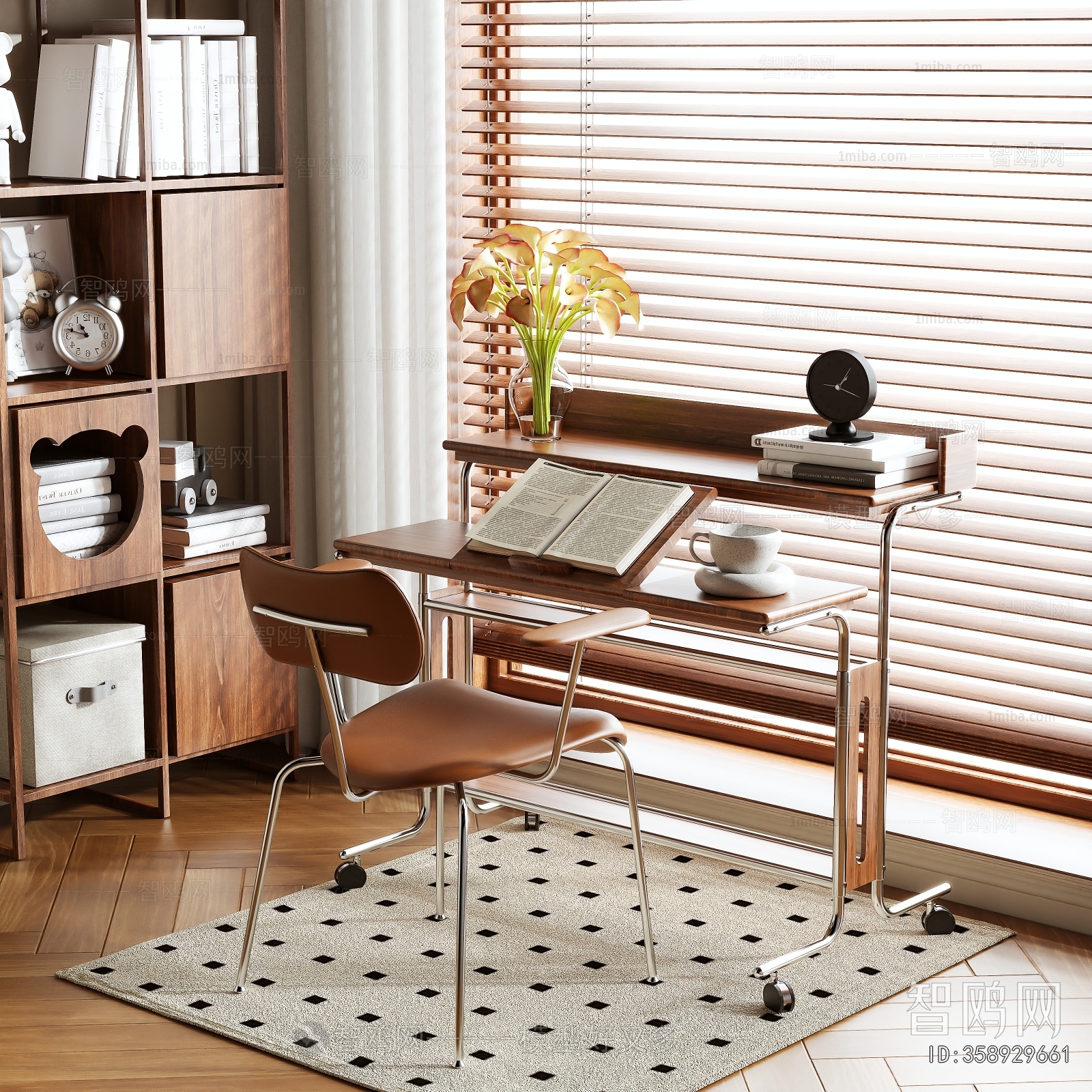 Modern Computer Desk And Chair