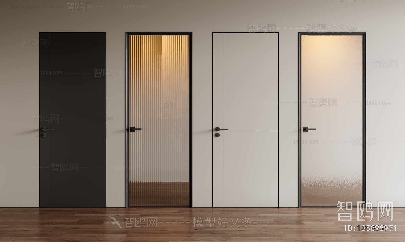 Modern Single Door