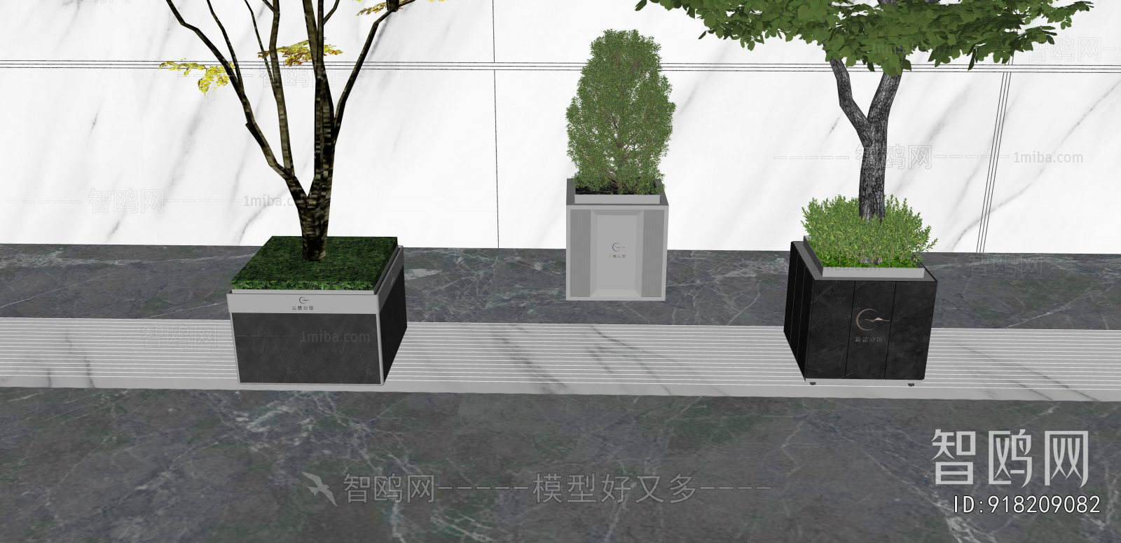 Modern Flower Bed, Flower Bowl, Flower Box