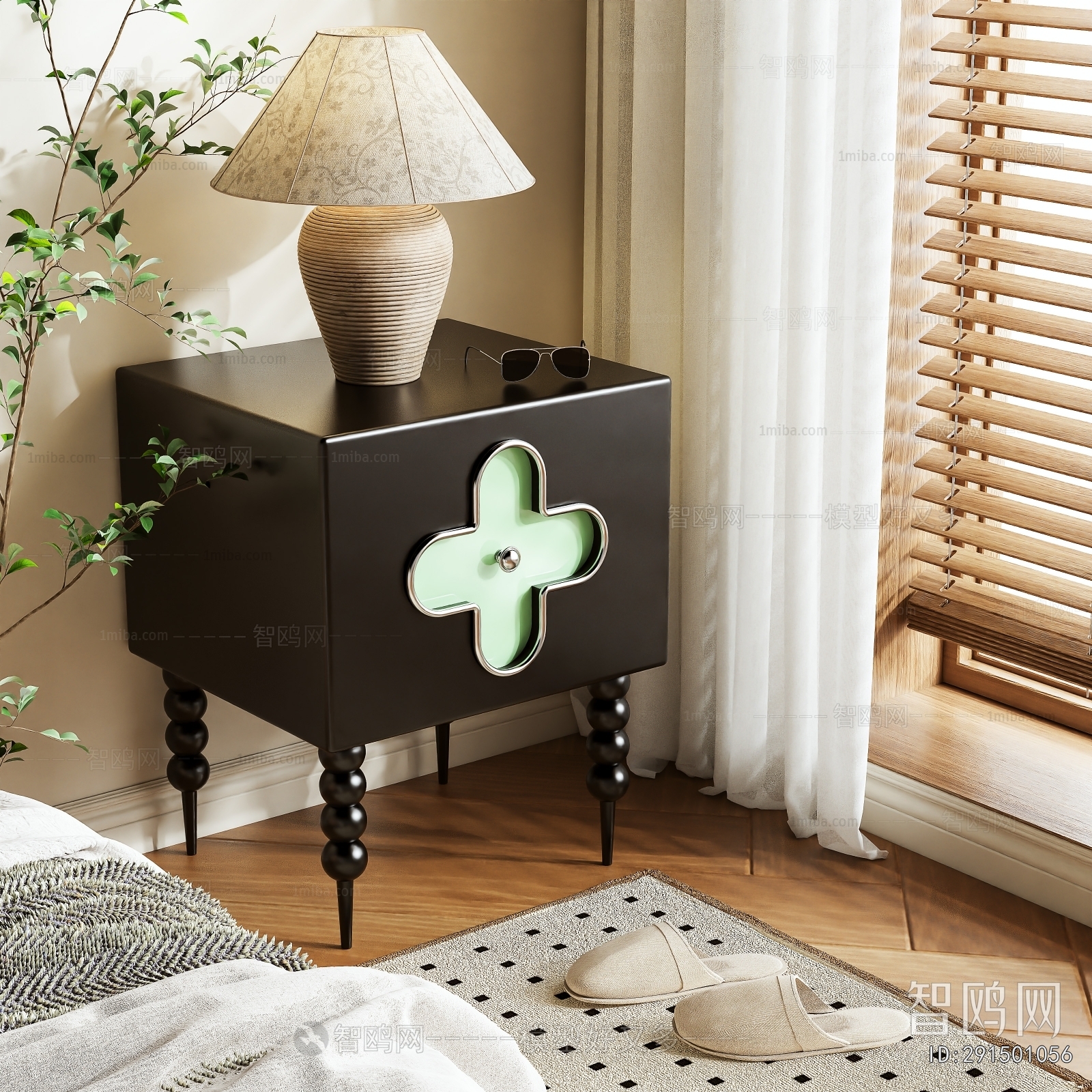 Modern Bedside Cupboard