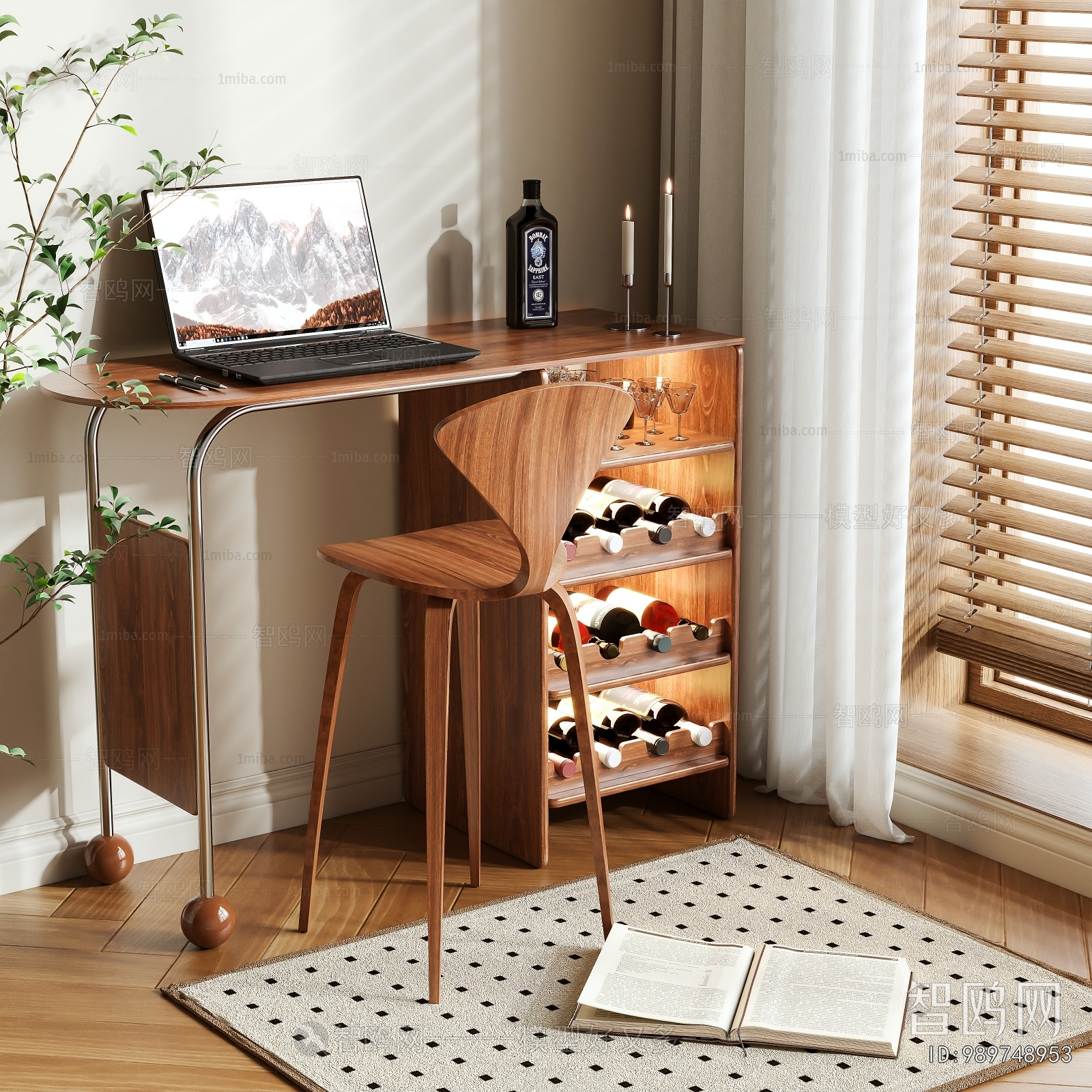 Modern Computer Desk And Chair