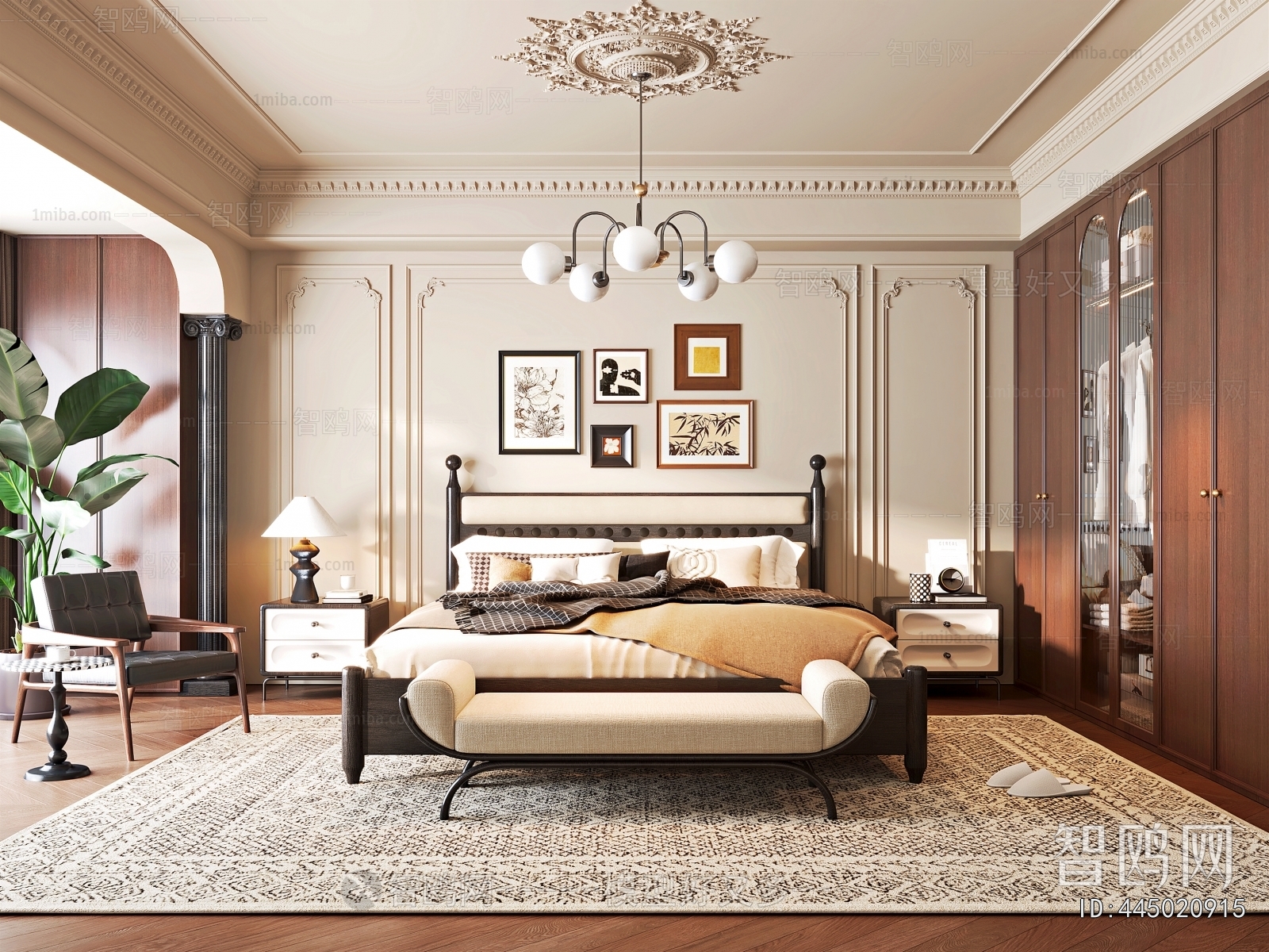 French Style Bedroom