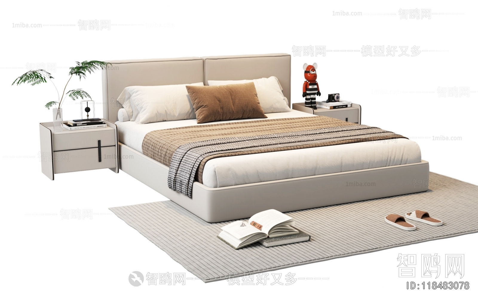 Modern Double Bed