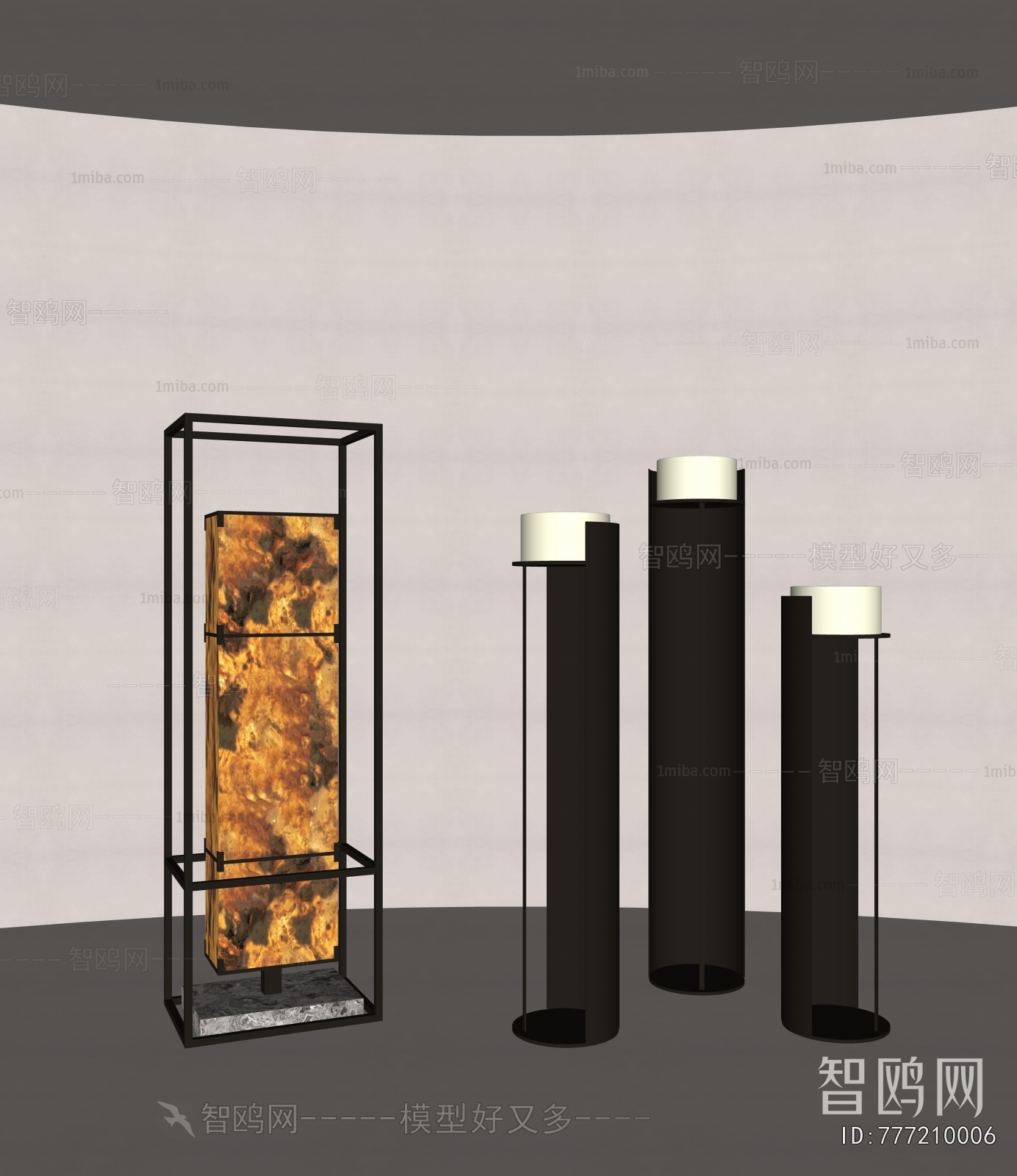 New Chinese Style Floor Lamp