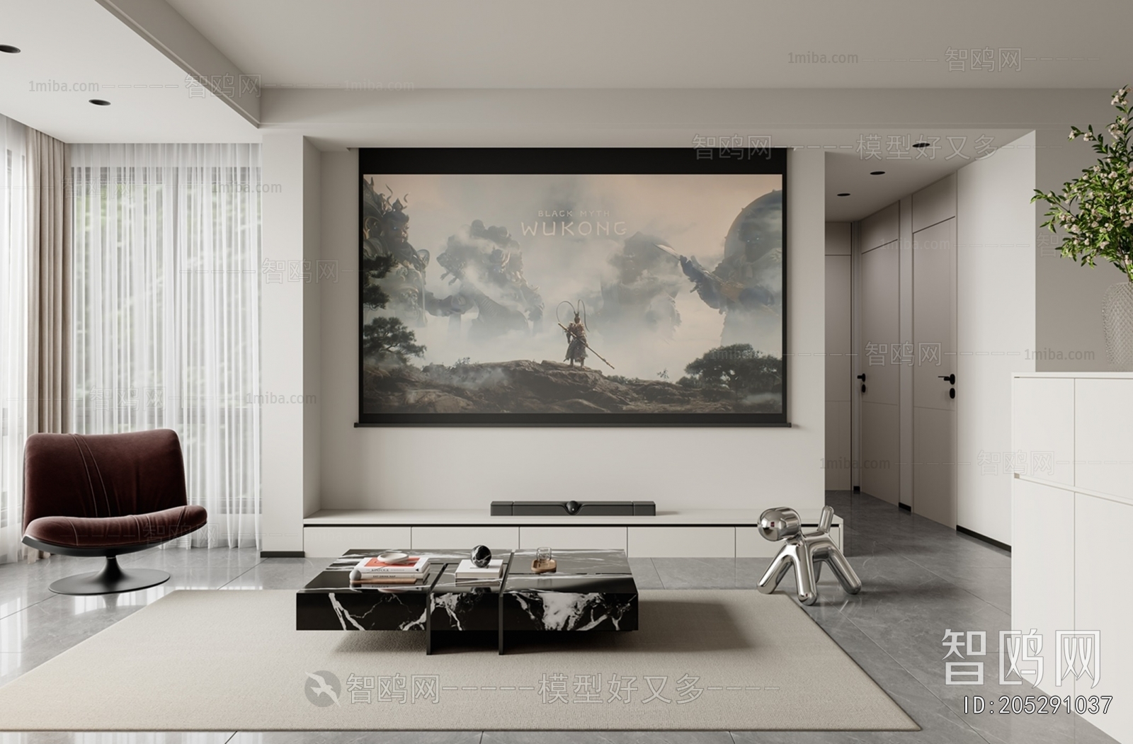 Modern A Living Room