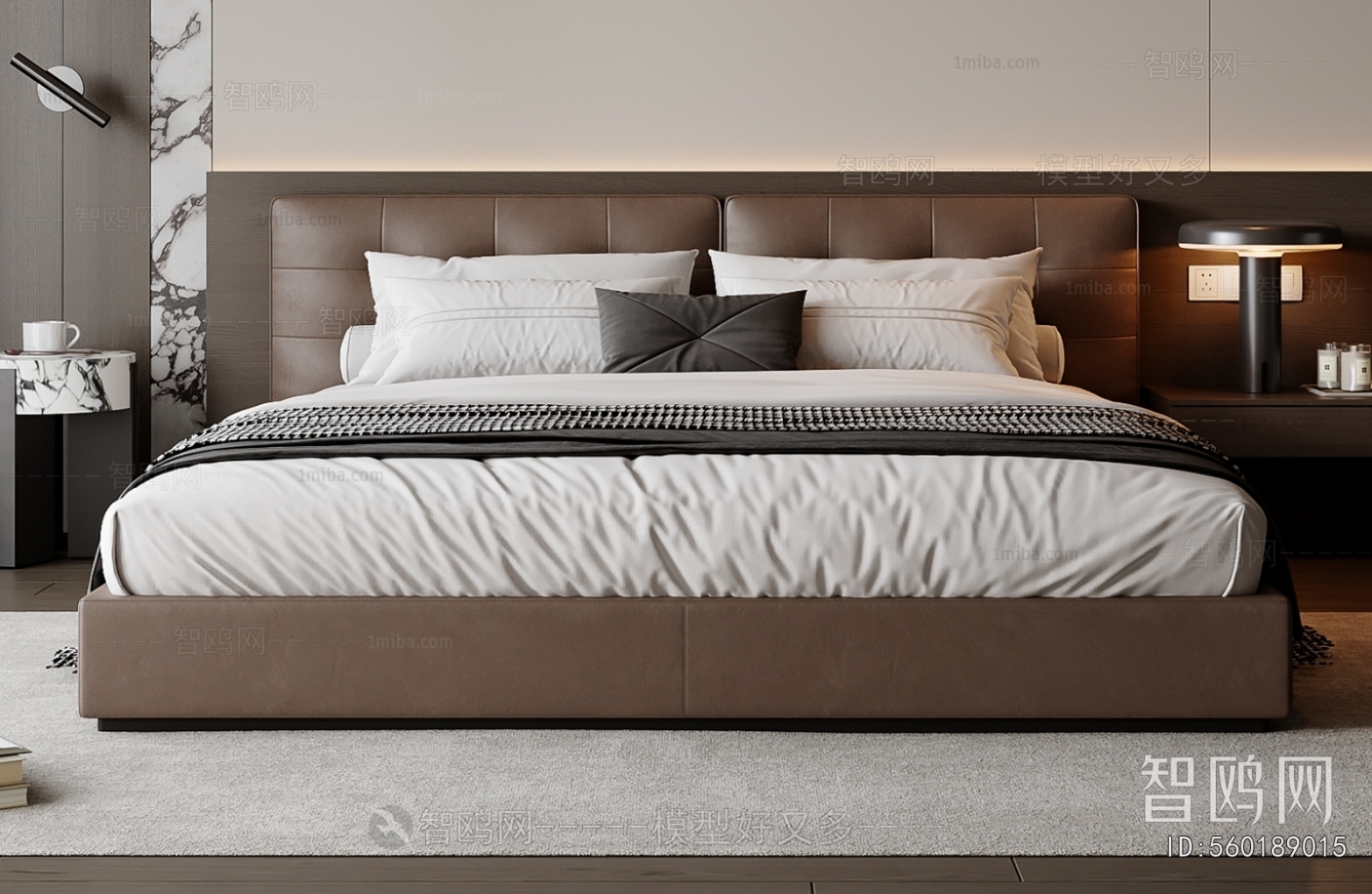 Modern Double Bed