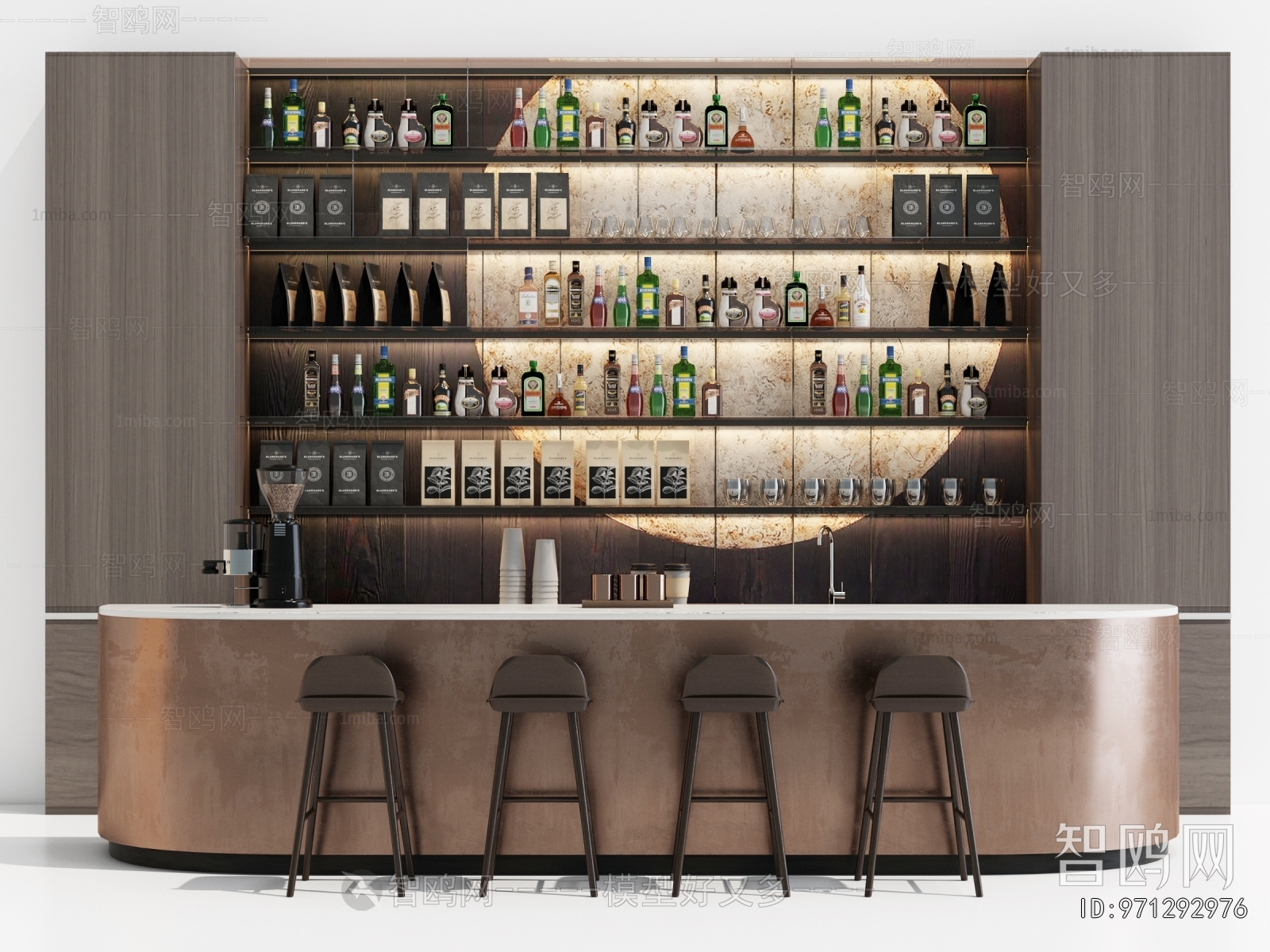 Modern Counter Bar