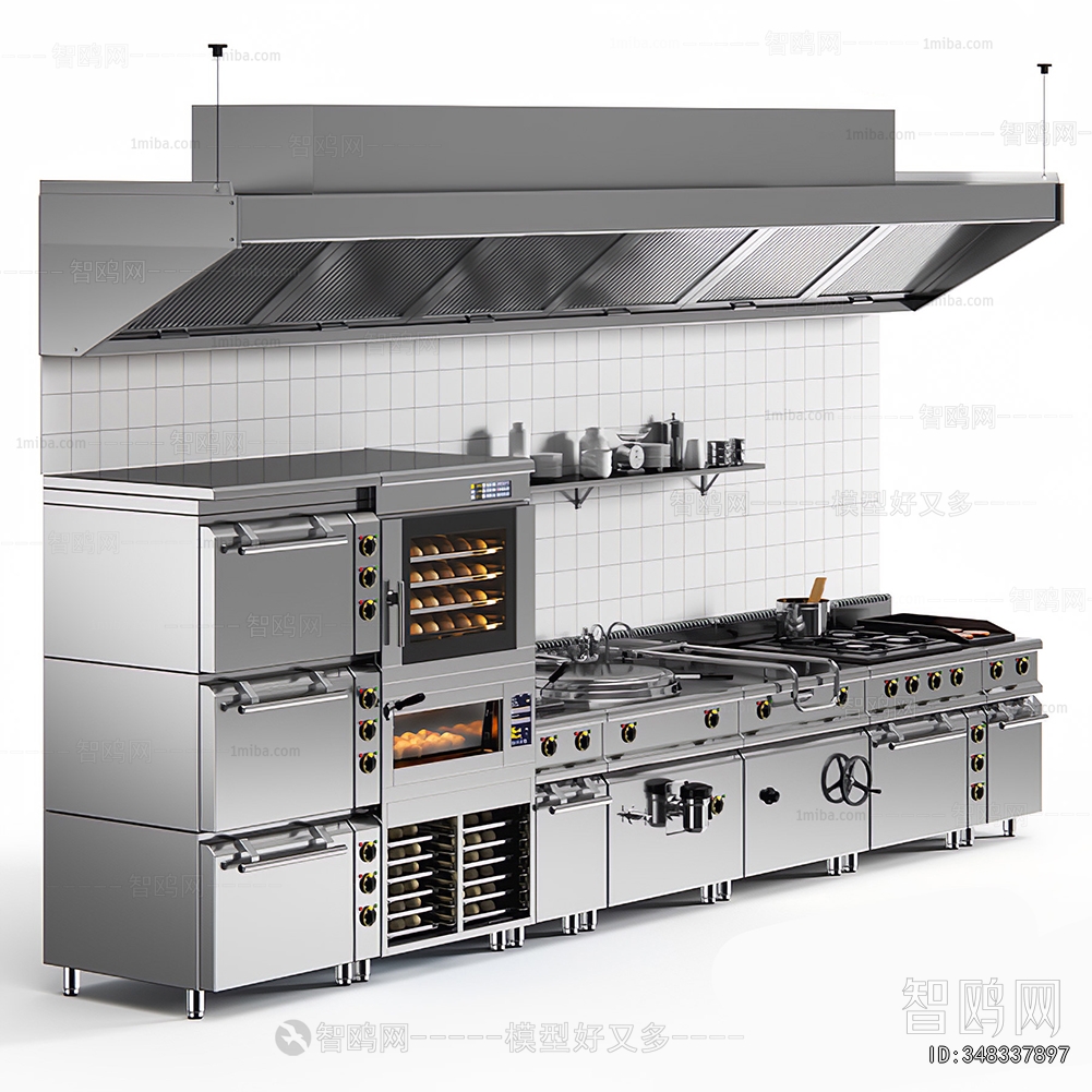 Modern Kitchen Electric Gas Range