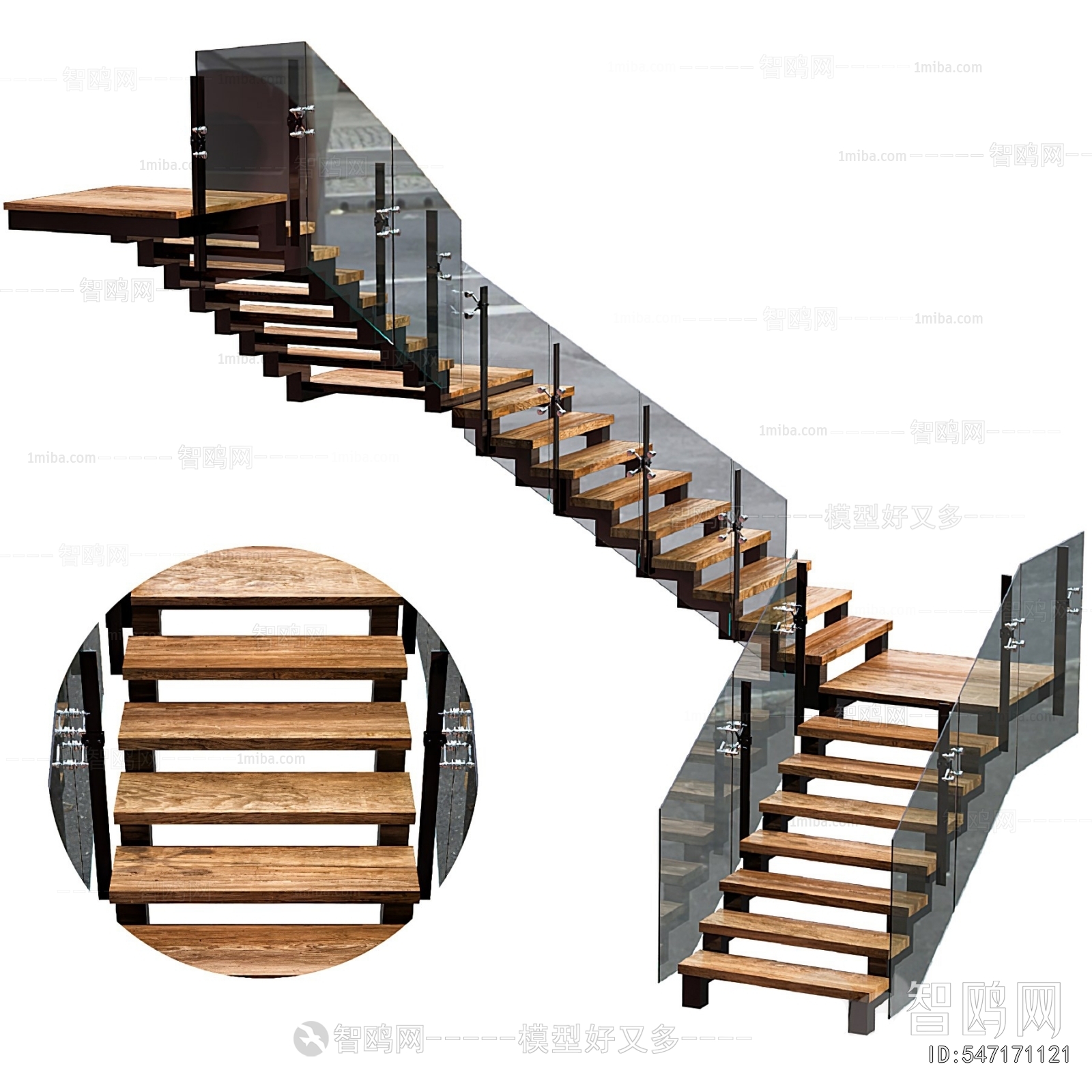 Modern Rotating Staircase