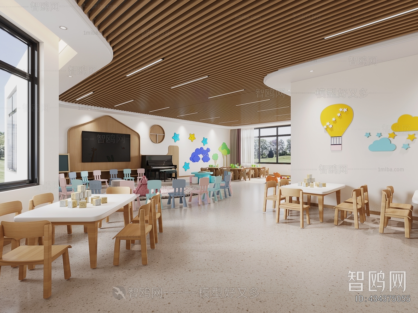 Modern Kindergarten Classrooms