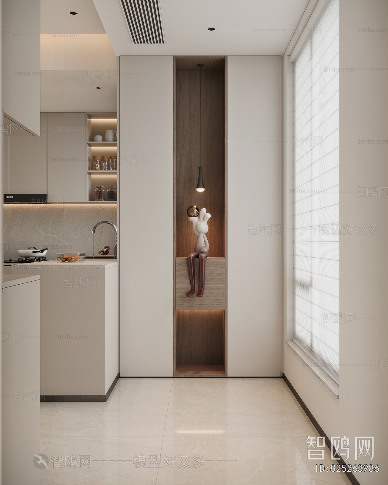 Modern Hallway