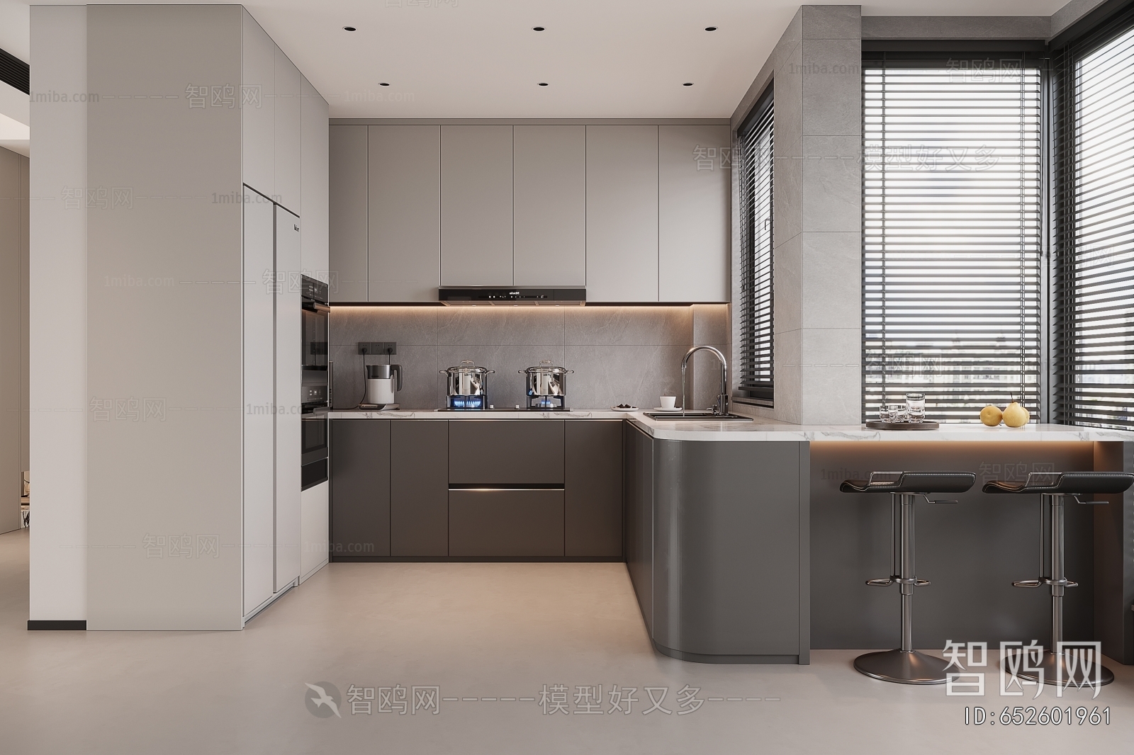 Modern Open Kitchen