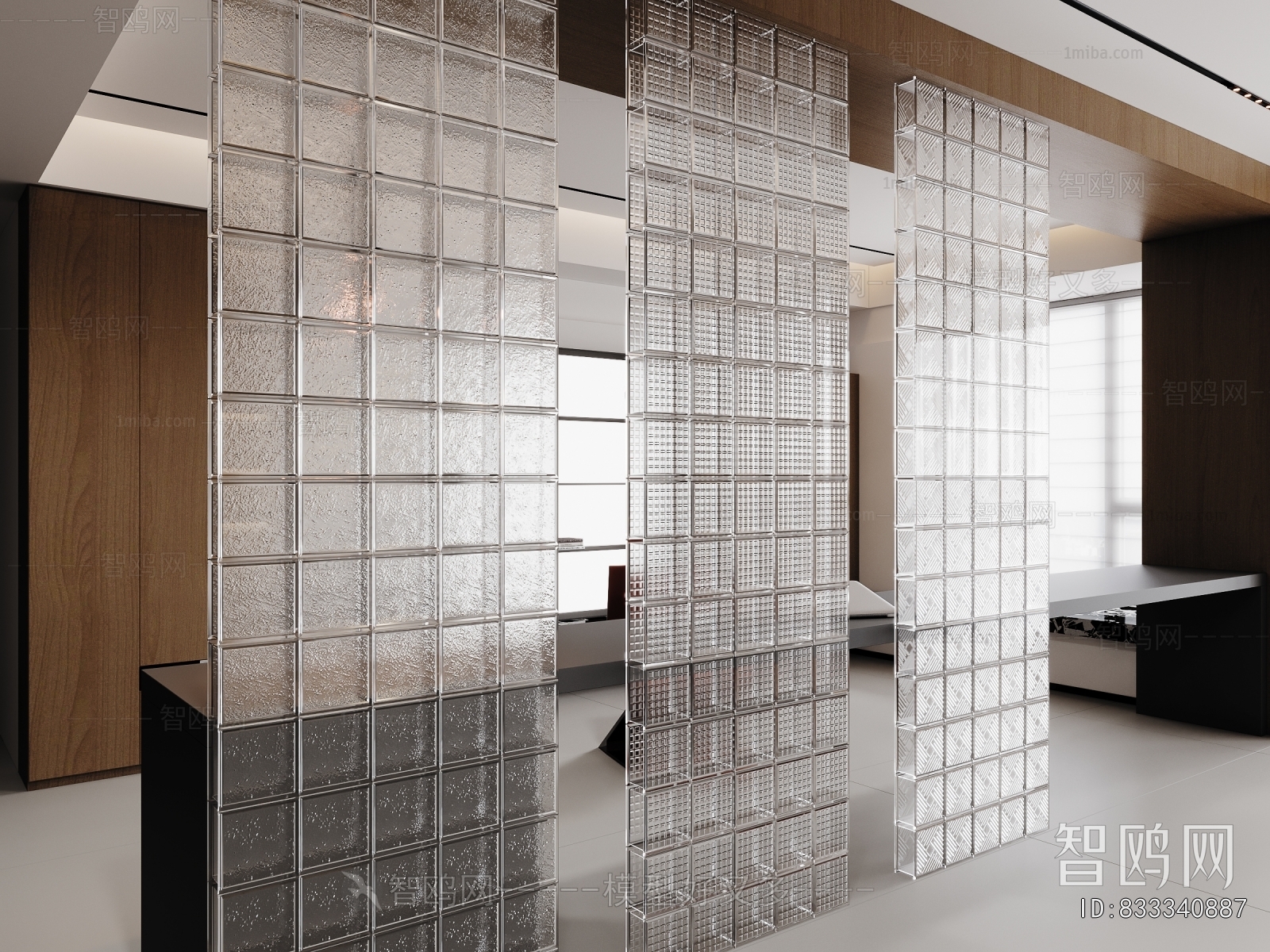 Modern Glass Screen Partition