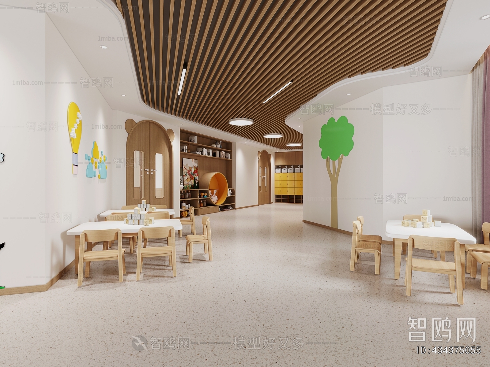 Modern Kindergarten Classrooms