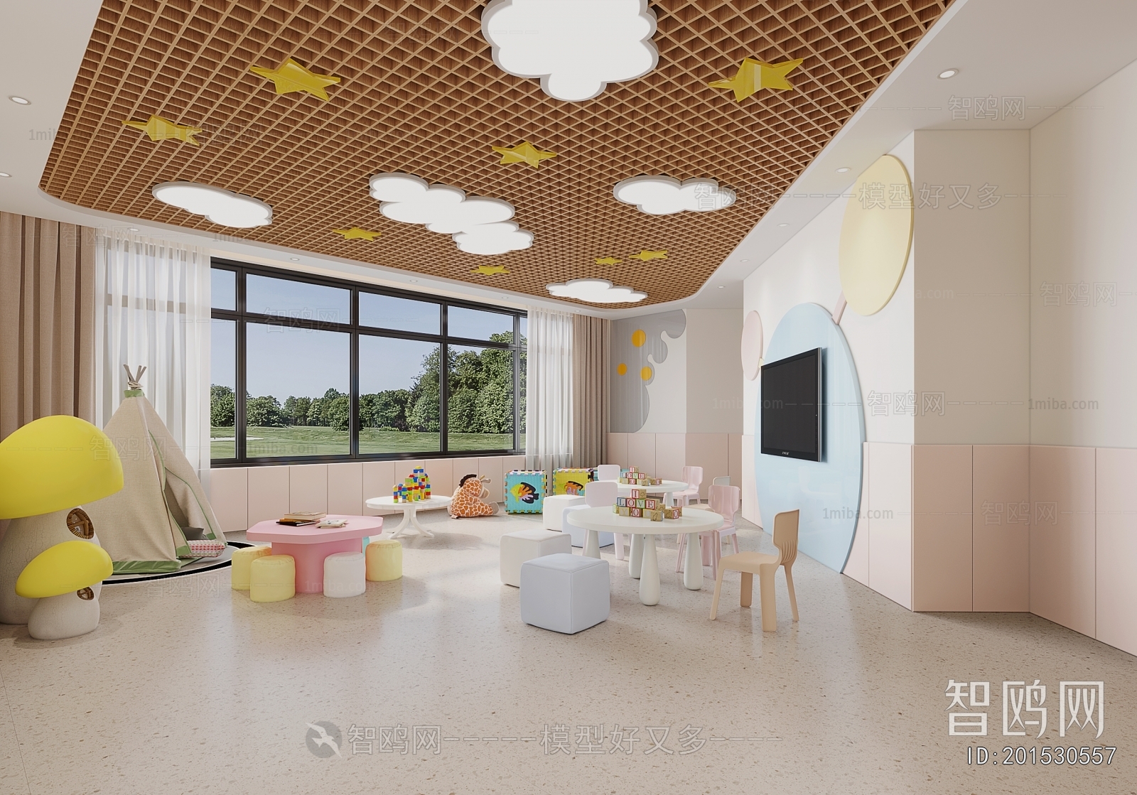 Modern Kindergarten Classrooms