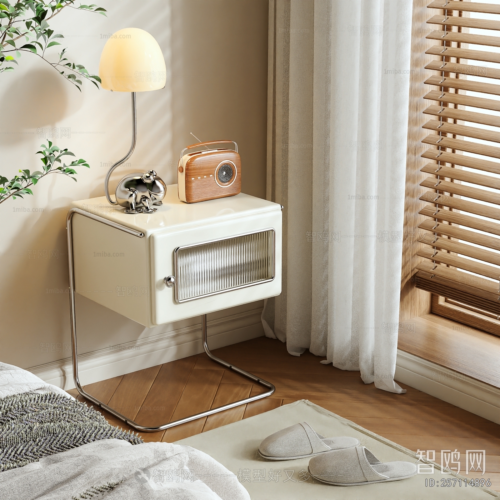 Modern Bedside Cupboard