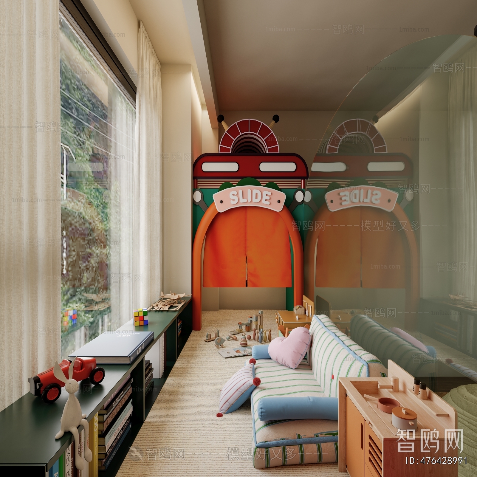 Wabi-sabi Style Children's Room