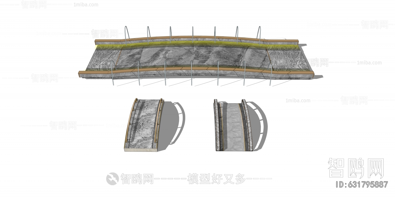 New Chinese Style Bridge