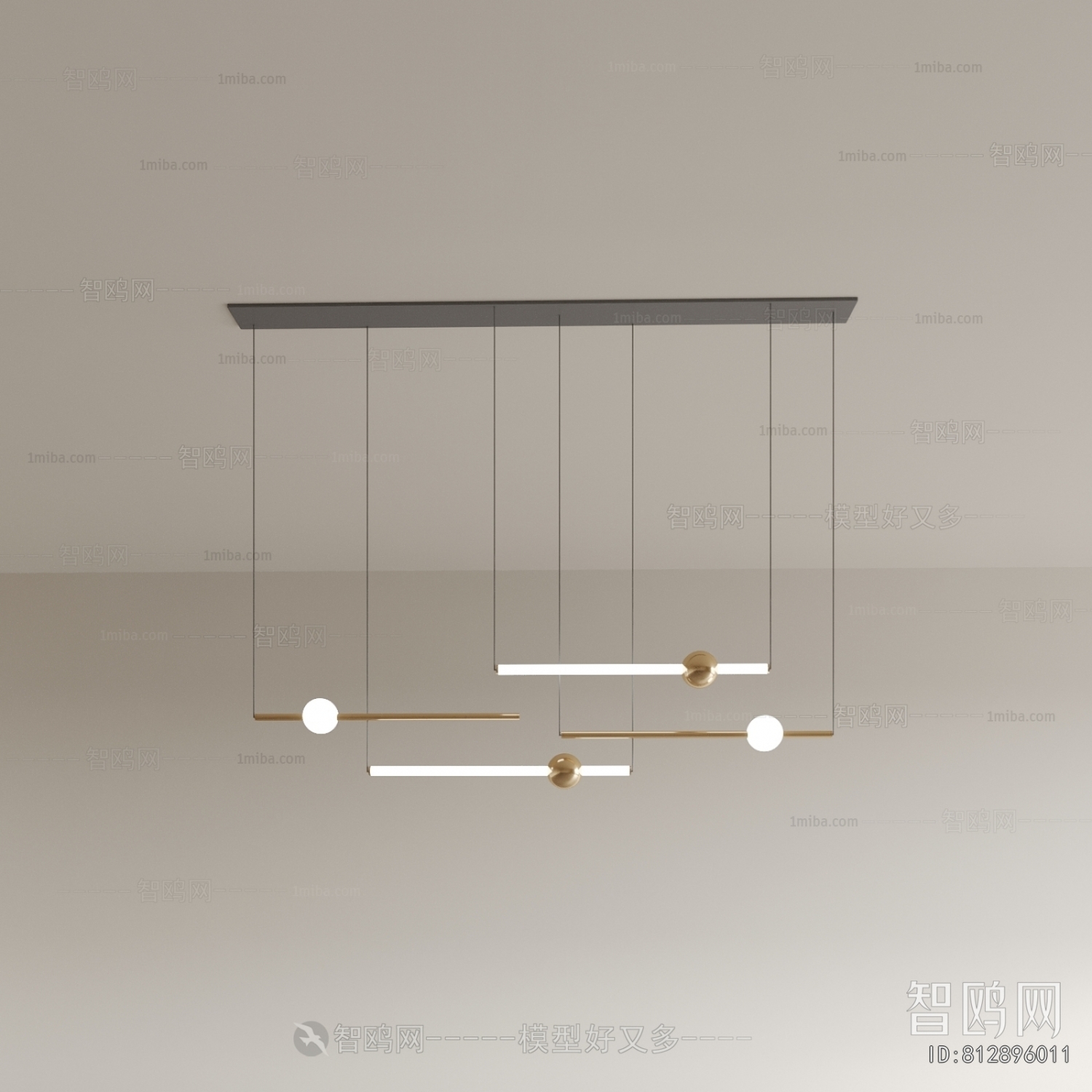 Modern Long Chandelier