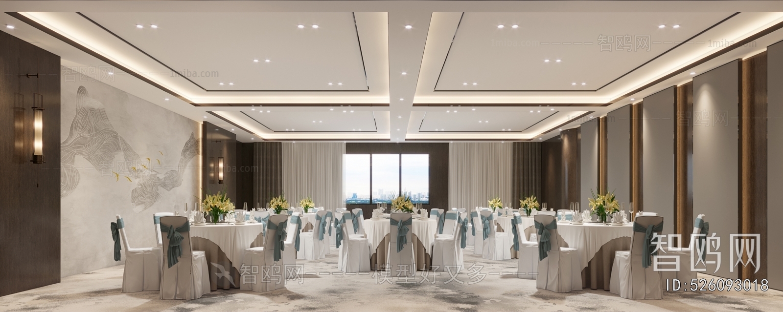 New Chinese Style Banquet Hall