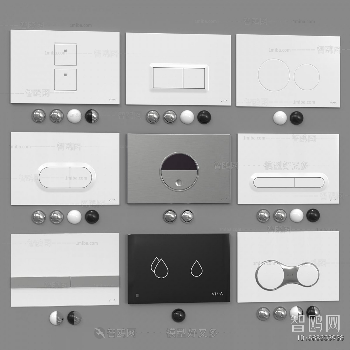 Modern Switch Socket Panel