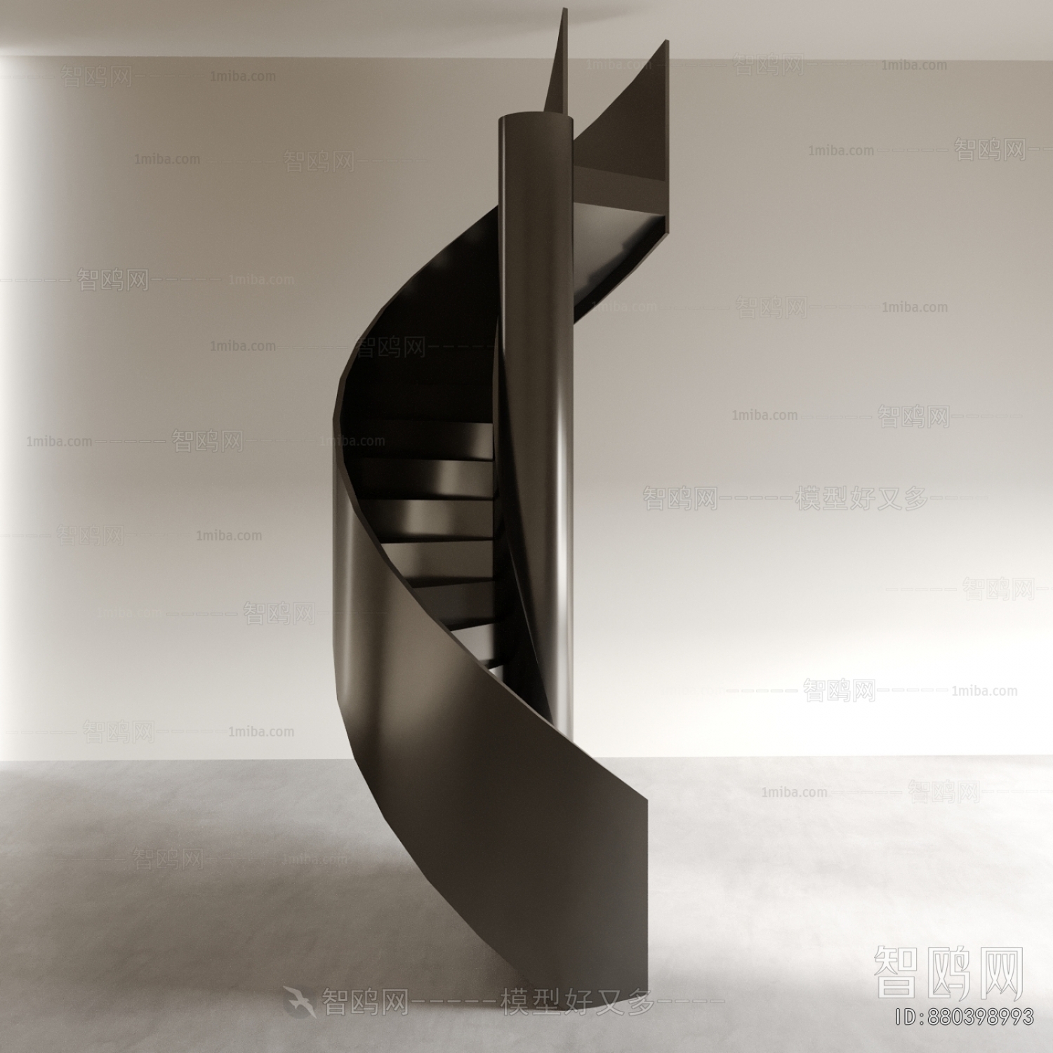 Modern Rotating Staircase