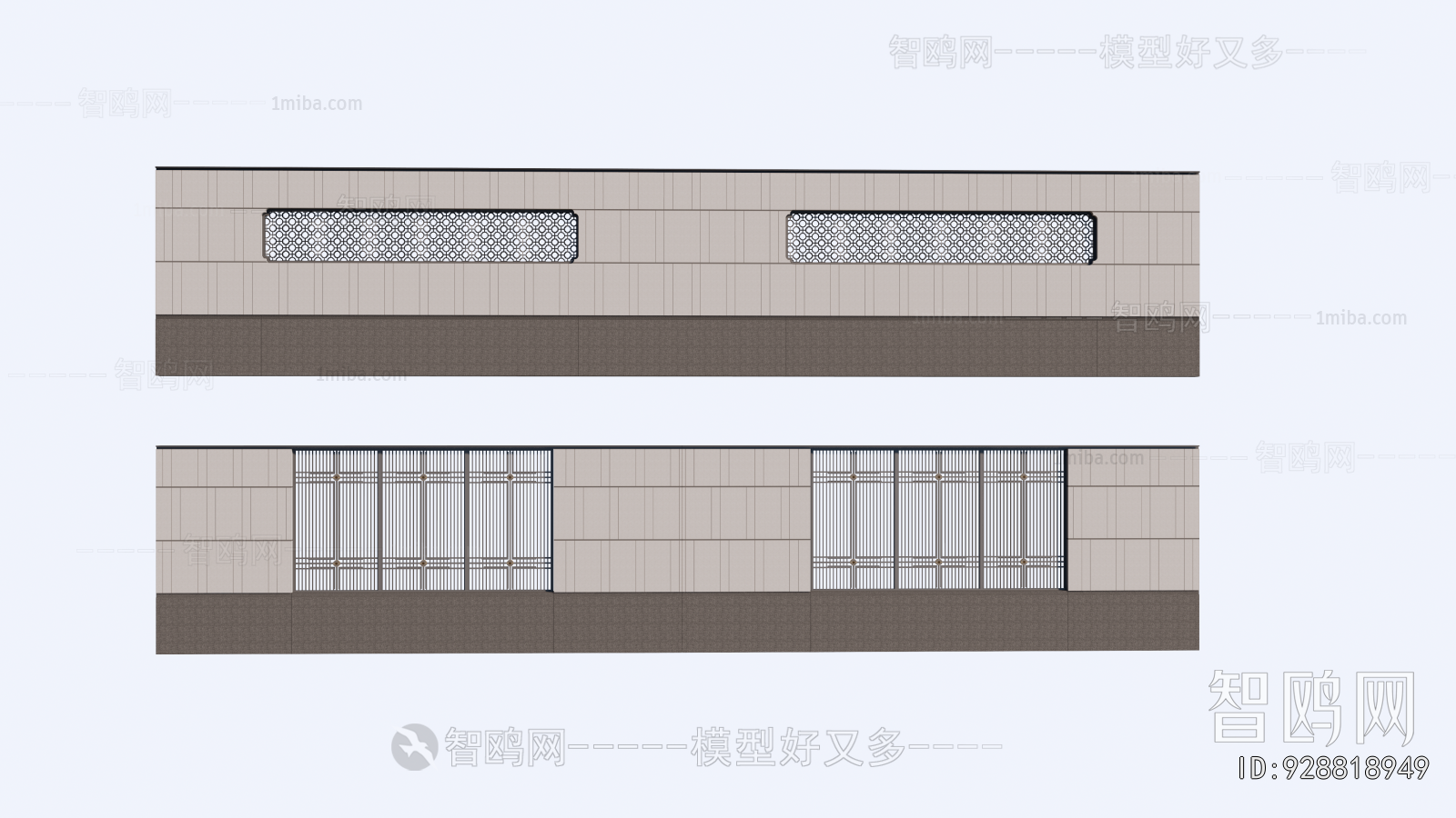 New Chinese Style Fence