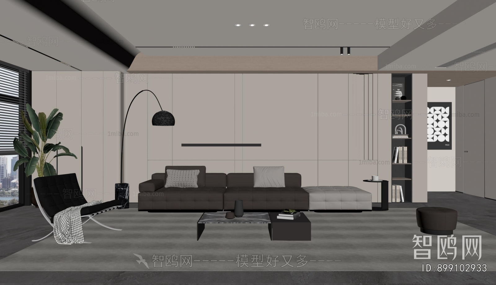 Modern A Living Room