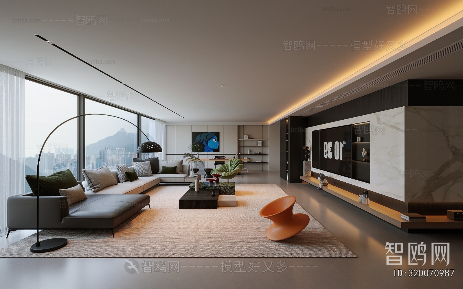 Modern A Living Room