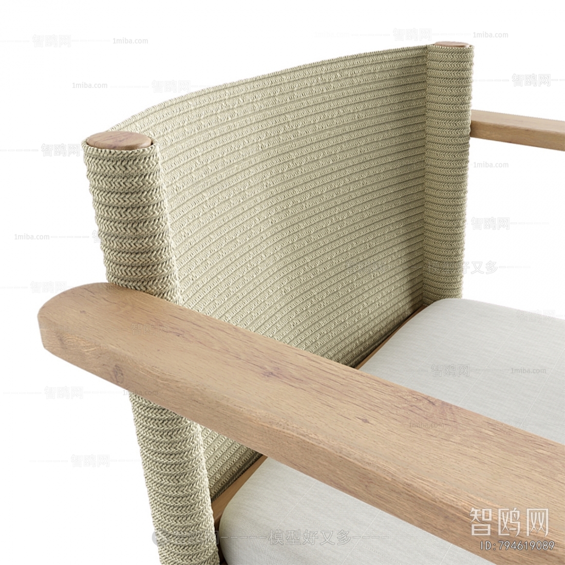 Nordic Style Single Chair