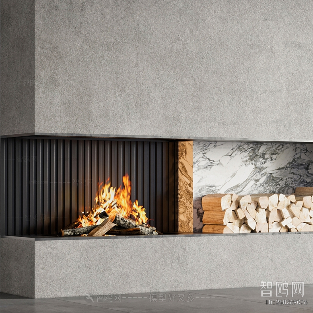 Modern Fireplace