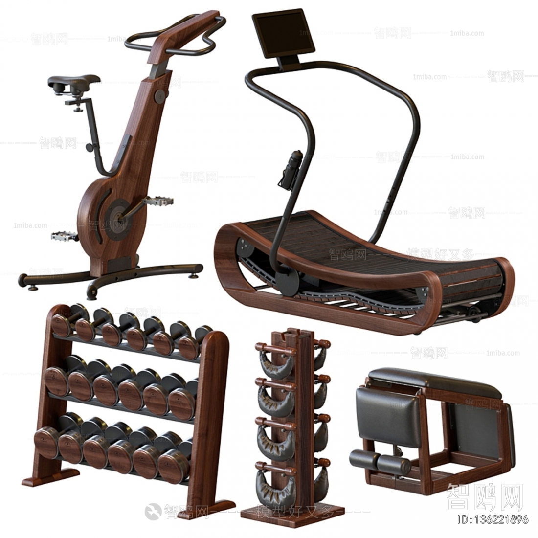 Modern Fitness Equipment